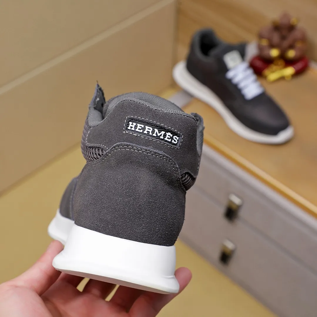 Men's shoes 💰400💰【HERMES】hot-selling men's shoes counter original items! The world's top brands...Luxury quality...//Fashion and high-end footwear 👍💪🏻...give you a low-key luxury comfort experience👍. The upper is made of pure Italian imported first-layer cowhide... 🐑 Leather lining..., comfortable and breathable, high-end and classy... luxurious and noble!! .. OEM factory shipment [Hug] stall.. Original plate. color, code number 38--44